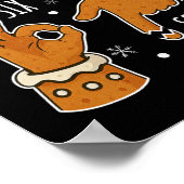 67 Kerstmis Oh Snap Gingerbreadman 6 7 Meme Xmas  Poster (Hoek)