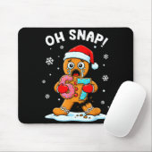67 Kerstmis Oh Snap Peperkoekman 6 7 Grappige Meme Muismat (Met muis)
