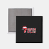 67 Kerstshirt Zes Zeven Meme Squad 67 Rode Plaid Magneet (Voorkant / Achterkant)
