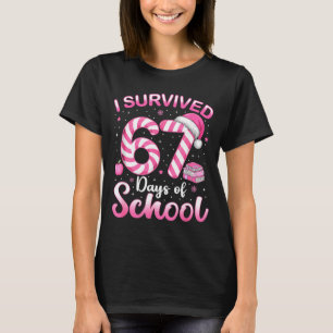67 Kersttrui Leraar Kinderen Ik Heb 67 Dagen Overl T-shirt