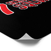 67 Kersttrui Zes Zeven Meme Squad 67 Rode Plaid Poster (Hoek)