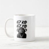 67 Kind 67 Meme Zes Zeven 6-7 Grappige Internetgra Koffiemok (Links)