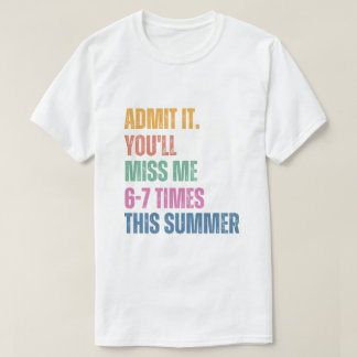 67 Laaste schooldag Gen A Laaste schooldag T-shirt