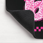 67 Leopard Checkered Funny Six Seven Meme 6-7 Teac Muismat (Hoek)