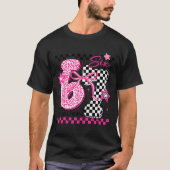 67 Leopard Checkered Funny Six Seven Meme 6-7 Teac T-shirt (Voorkant)