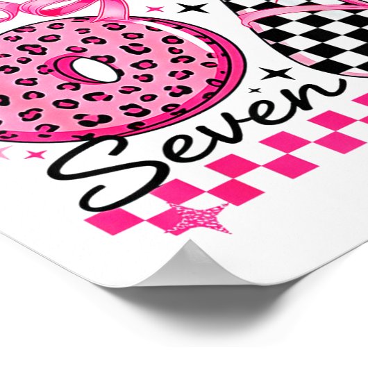 67 Leopard Checkered Six Seven Meme 6-7 Teachers  Poster (Hoek)