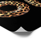 67 Leopard Meme Funny Six Seven Gen Alpha Slang Ch Poster (Hoek)
