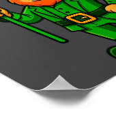 67 Leprechaun Six Seven Gen Meme Lucky Vibes St Pa Poster (Hoek)