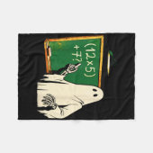 67 Leraar Halloween Geest Zes Zeven Meme Brainrot Fleece Deken (Voorkant (Horizontaal))