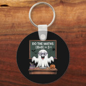 67 Leraar Halloween Geest Zes Zeven Meme Doe De Wi Sleutelhanger (Voorkant)