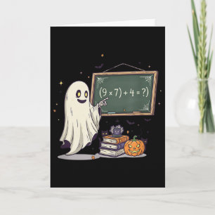 67 Leraar Halloween Geest Zes Zeven Meme Wiskunde  Kaart