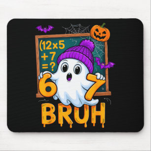 67 Leraar Halloween Geest Zes Zeven Meme Wiskunde Muismat