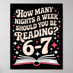 67 Leraar Hoeveel Avonden Per Week Moet Je Lezen Poster