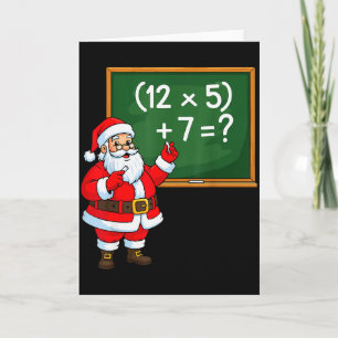 67 Leraar Kerstman Santa Zes Zeven Meme Brainrot Kaart