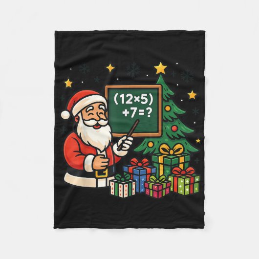 67 Leraar Sinterklaas Kerstmis Zes Zeven Meme Brai Fleece Deken (Voorkant)