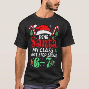 67 Lieve Sint 6 7 Grappige Kerstmis Zes Zeven Lera T-shirt