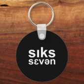 67 Logopedie Meme Ipa Grappig Zes Zeven Slp Sleutelhanger (Voorkant)
