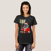 67 Manatee Christmas Six Seven Meme Brainrot Manat T-shirt (Voorkant volledig)