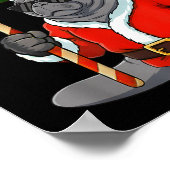 67 Manatee Kerstmis Zes Zeven Meme Brainrot Manat Poster (Hoek)