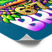 67 Mardi Gras Alligator Mardigator Six Seven Bruh  Poster (Hoek)