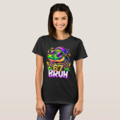 67 Mardi Gras Alligator Mardigator Six Seven Bruh  T-shirt (Voorkant volledig)