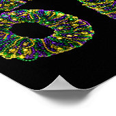 67 Mardi Gras Beads Mask Six Seven Meme 6 7 Carniv Poster (Hoek)