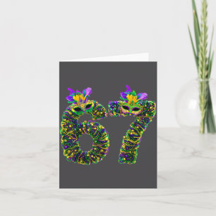 67 Mardi Gras Kralen Masker Zes Zeven Meme 6 7 Car Kaart