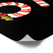 67 Mas Meme Candy Cane Zes Zeven Kinderen Mannen V Poster (Hoek)