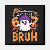 67 Math Teacher Halloween Costume Mathematics Math Magneet (Voorkant)