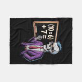 67 Math Teacher Meme Brainrot Six Seven Halloween  Fleece Deken (Voorkant (Horizontaal))