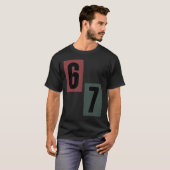 67 Meme 1 T-shirt (Voorkant volledig)