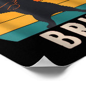 67 Meme 6 7 Dabbing Capyra Six Seven Bruh Grappige Poster (Hoek)