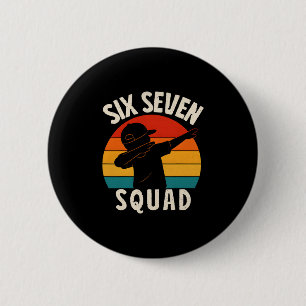 67 Meme 6 7 Nummers Dabbing Six Seven Squad Grappi Ronde Button 5,7 Cm