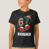 67 Meme 6-7 Squad Kerstmis T-shirt (Voorkant)