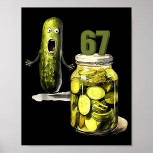 67 Meme Augurk Verrassing Een Pot Met Gesneden Aug Poster