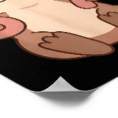 67 Meme Baby Otter 6 7 Funny Six Seven 6-7 Gen Alp Poster (Hoek)