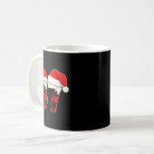 67 Meme Brainrot Grappige Kerst Plaid Xmas Pyjama Koffiemok (Voorkant links)