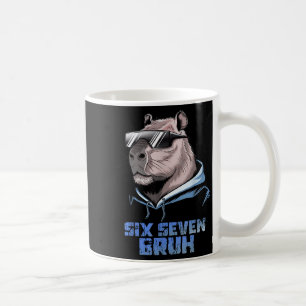 67 Meme Capybara Grappige Zes Zeven Bruh Capybara Koffiemok