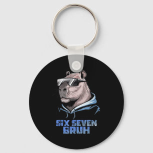67 Meme Capybara Grappige Zes Zeven Bruh Capybara Sleutelhanger