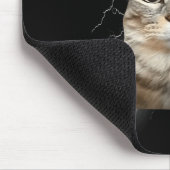 67 Meme Cat Howling At Moon Brainrot Funny 6 7  Muismat (Hoek)