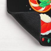 67 Meme Christmas Funny Alien Santa Six Seven Xmas Muismat (Hoek)