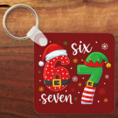 67 Meme Christmas Sleutelhanger (Voorkant)