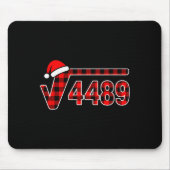 67 Meme Christmas Square Root 4489 Six Seven Math Muismat (Voorkant)