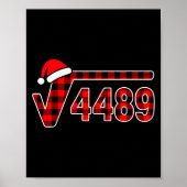 67 Meme Christmas Square Root 4489 Six Seven Math  Poster (Voorkant)