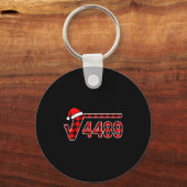 67 Meme Christmas Square Root 4489 Six Seven Math  Sleutelhanger (Voorkant)