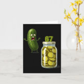 67 Meme Ckle Surprise A Jar Of Sliced Ckles Cuber  Kaart (Gele Bloem)