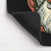 67 Meme Cool Kerstman Retro Kerstman 6 7 Grappig Z Muismat (Hoek)