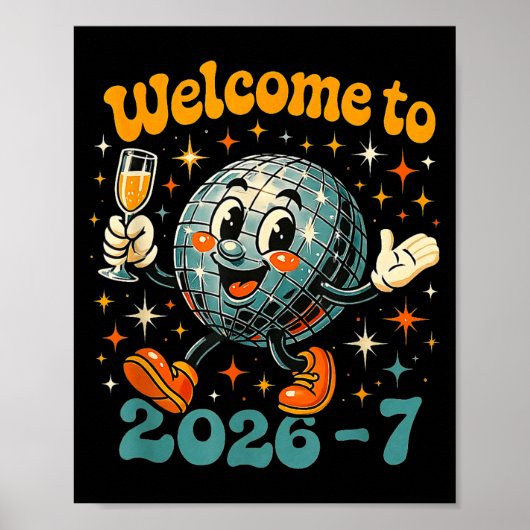 67 Meme Countdown Gelukkig Nieuwjaar Grappige Drip Poster (Voorkant)
