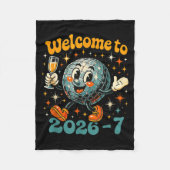 67 Meme Countdown Happy New Year Funny Drip Number Fleece Deken (Voorkant)