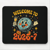 67 Meme Countdown Happy New Year Funny Drip Number Muismat (Voorkant)